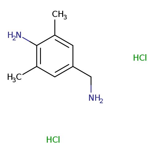 4-(aminomethyl)-2,6-dimethylaniline dihydrochloride