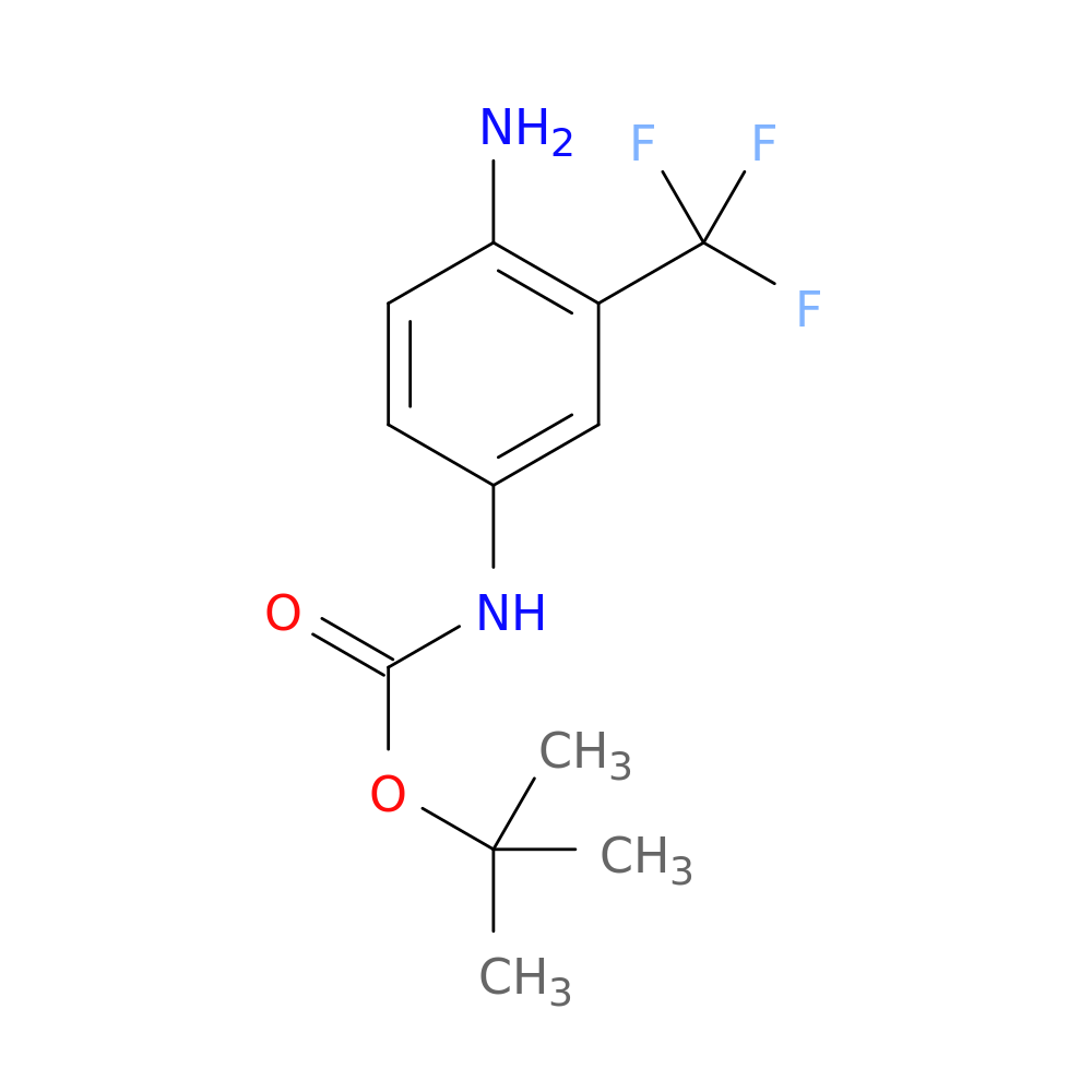 TERT-BUTYL N-[4-AMINO-3-(TRIFLUOROMETHYL)PHENYL]CARBAMATE