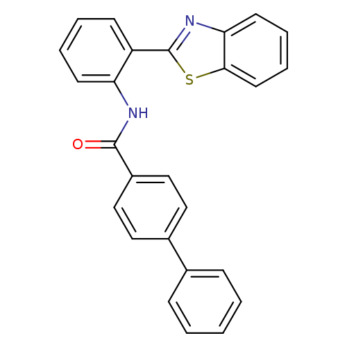 N-[2-(1,3-benzothiazol-2-yl)phenyl]-[1,1'-biphenyl]-4-carboxamide
