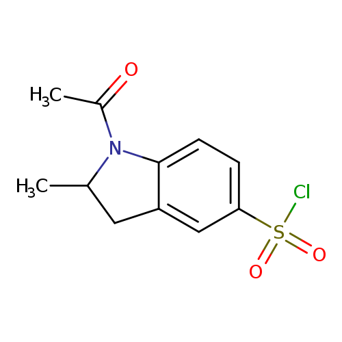 1-Acetyl-2-methylindoline-5-sulphonyl chloride