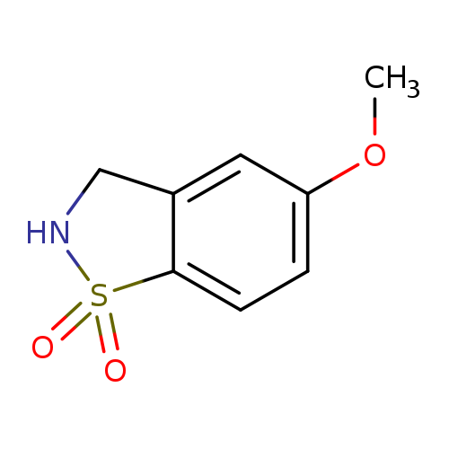 5-methoxy-2,3-dihydro-1lambda6,2-benzothiazole-1,1-dione