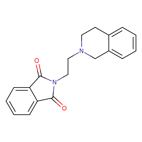 2-[2-(1,2,3,4-tetrahydroisoquinolin-2-yl)ethyl]-2,3-dihydro-1H-isoindole-1,3-dione