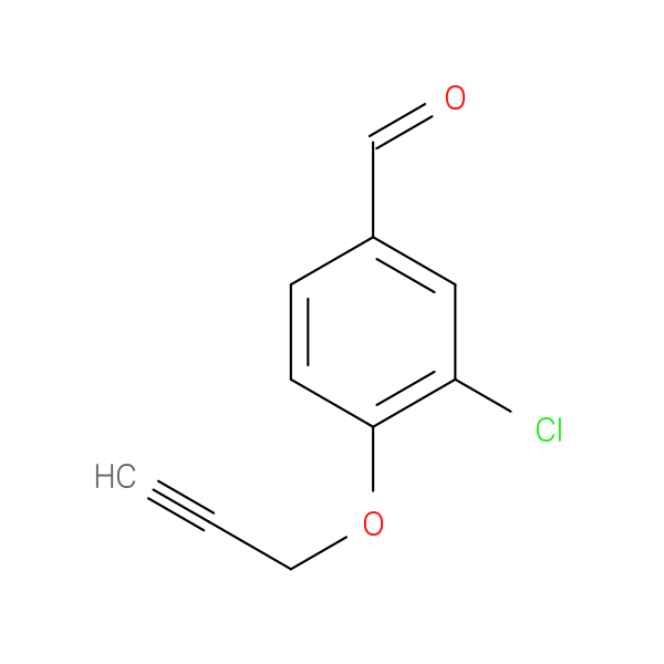 3-Chloro-4-(prop-2-yn-1-yloxy)benzaldehyde