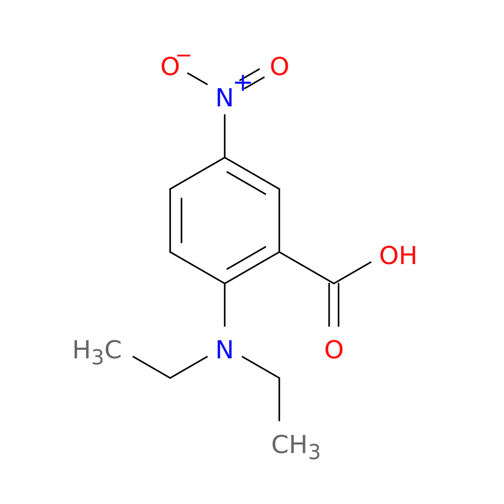 2-(diethylamino)-5-nitrobenzoic acid