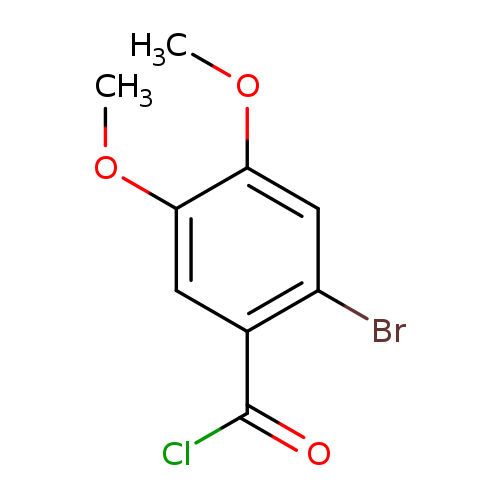 2-Bromo-4,5-dimethoxybenzoyl chloride