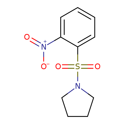 Pyrrolidine, 1-[(2-nitrophenyl)sulfonyl]-