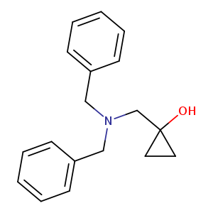 1-[(Dibenzylamino)methyl]cyclopropanol