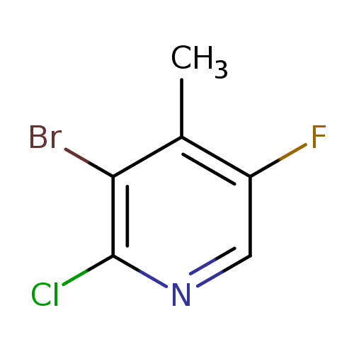 3-Bromo-2-chloro-5-fluoro-4-methylpyridine