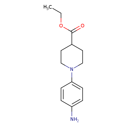 Ethyl 1-(4-aminophenyl)-4-piperidinecarboxylate