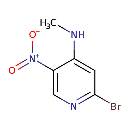 2-Bromo-N-methyl-5-nitropyridin-4-amine