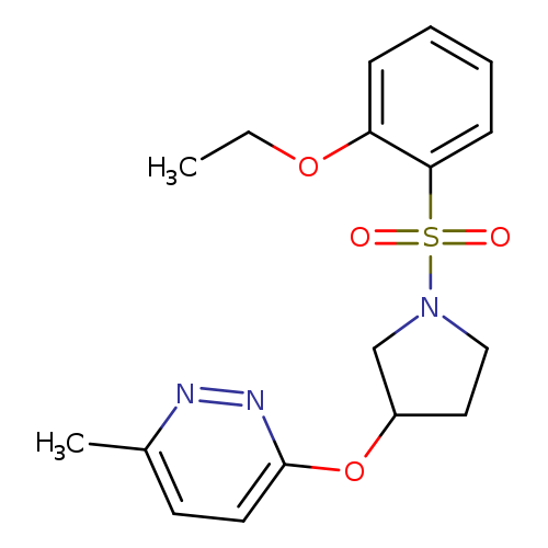 3-{[1-(2-ethoxybenzenesulfonyl)pyrrolidin-3-yl]oxy}-6-methylpyridazine