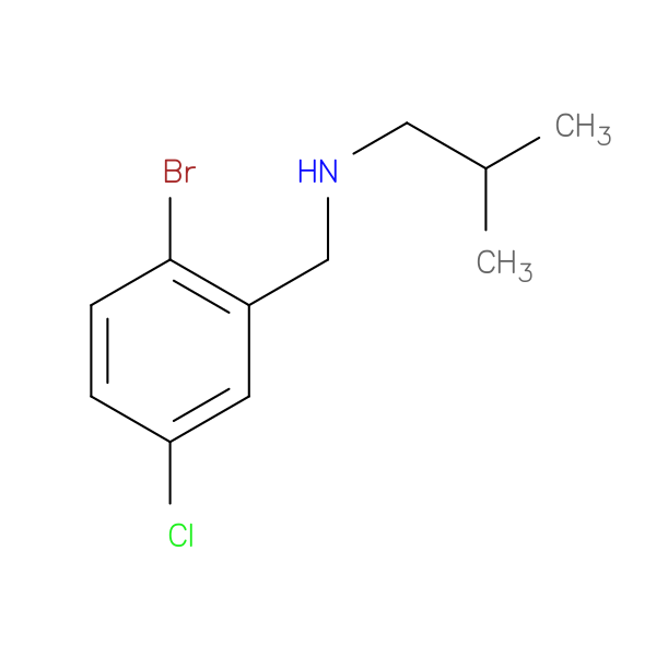 [(2-Bromo-5-chlorophenyl)methyl](2-methylpropyl)amine