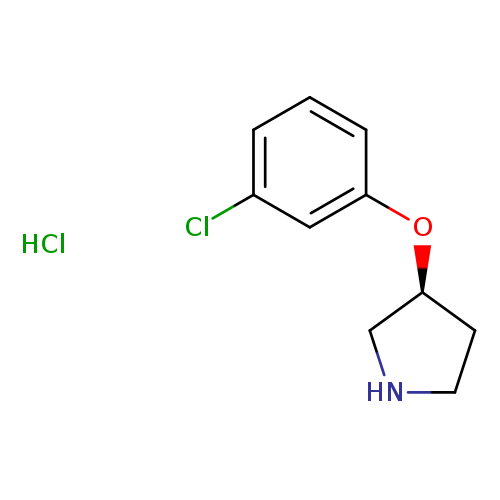 (S)-3-(3-Chlorophenoxy)pyrrolidine HCl