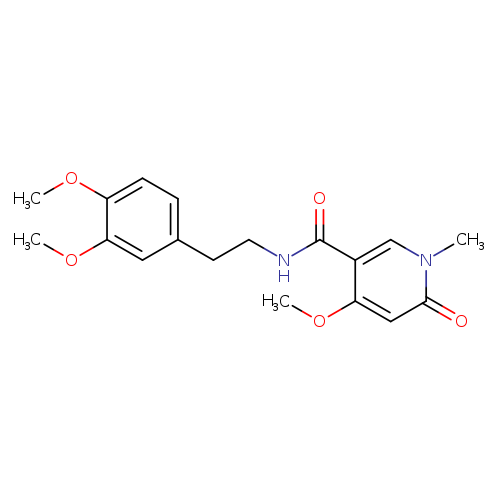 N-[2-(3,4-dimethoxyphenyl)ethyl]-4-methoxy-1-methyl-6-oxo-1,6-dihydropyridine-3-carboxamide