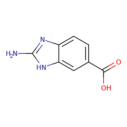 1H-Benzimidazole-6-carboxylicacid, 2-amino-