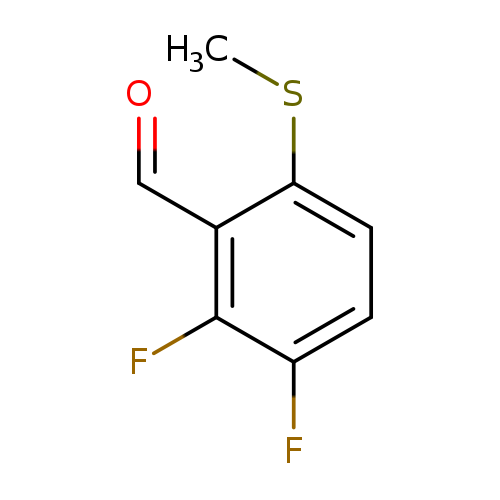 2,3-difluoro-6-methylsulfanylbenzaldehyde