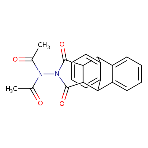 N-acetyl-N-{16,18-dioxo-17-azapentacyclo[6.6.5.0^{2,7}.0^{9,14}.0^{15,19}]nonadeca-2(7),3,5,9(14),10,12-hexaen-17-yl}acetamide