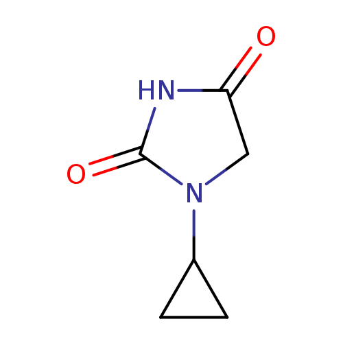 1-cyclopropylimidazolidine-2,4-dione