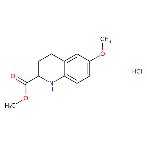 6-Methoxy-1,2,3,4-tetrahydro-quinoline-2-carboxylic acid methyl ester hydrochloride