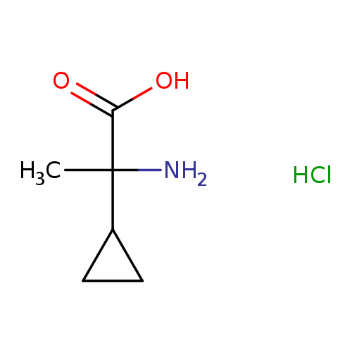 2-Amino-2-cyclopropylpropanoic acid HCl