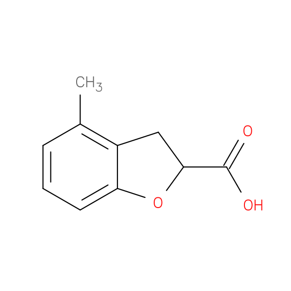 4-Methyl-2,3-dihydrobenzofuran-2-carboxylic acid