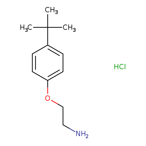 1-(2-aminoethoxy)-4-tert-butylbenzene hydrochloride