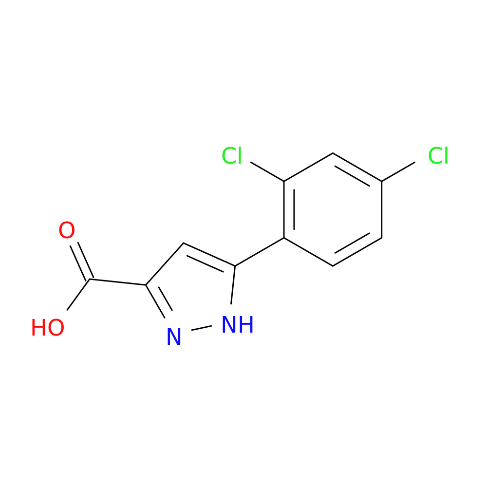 5-(2,4-Dichlorophenyl)-1H-pyrazole-3-carboxylic acid