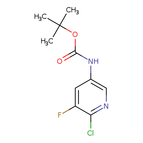 Tert-Butyl (6-Chloro-5-Fluoropyridin-3-Yl)Carbamate