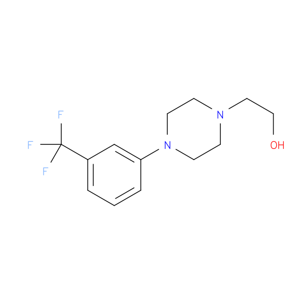 4-[3-(Trifluoromethyl)phenyl]-1-piperazineethanol