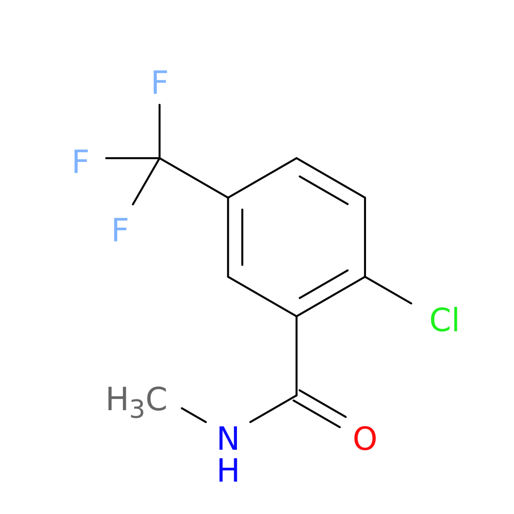 2-Chloro-N-methyl-5-(trifluoromethyl)-benzamide