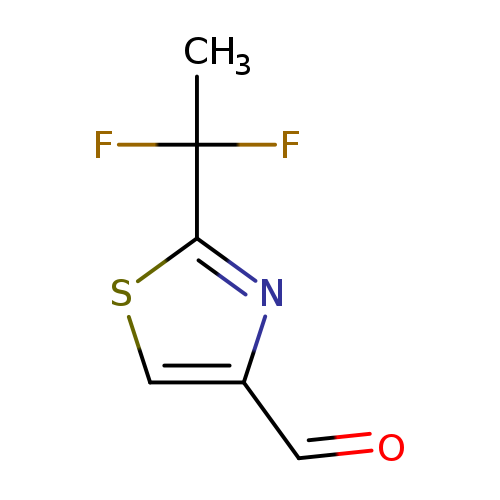 2-(1,1-difluoroethyl)-1,3-thiazole-4-carbaldehyde