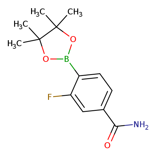 3-Fluoro-4-(tetramethyl-1,3,2-dioxaborolan-2-yl)benzamide