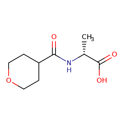 (2R)-2-[(oxan-4-yl)formamido]propanoic acid