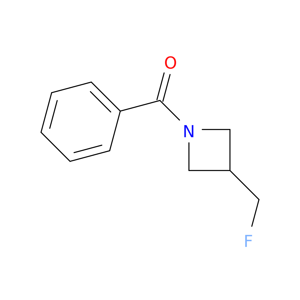 1-benzoyl-3-(fluoromethyl)azetidine
