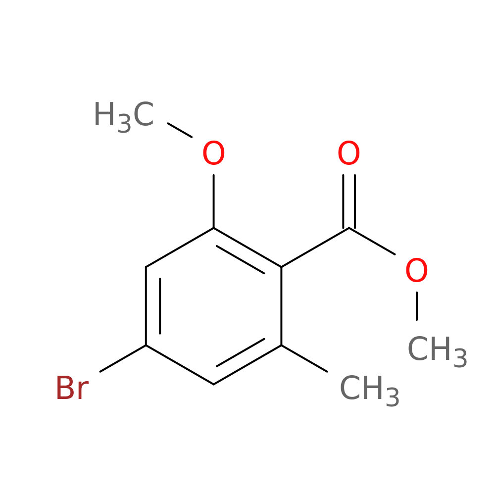 Methyl 4-bromo-2-methoxy-6-methylbenzoate