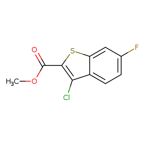 Methyl 3-Chloro-6-Fluorobenzo[B]Thiophene-2-Carboxylate