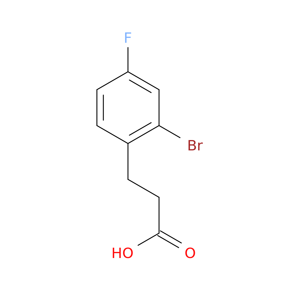 3-(2-Bromo-4-Fluorophenyl)Propionic Acid