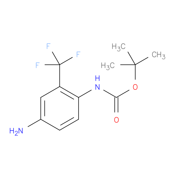 tert-butyl N-[4-amino-2-(trifluoromethyl)phenyl]carbamate