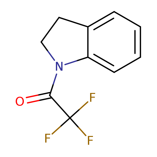 1H-Indole, 2,3-dihydro-1-(trifluoroacetyl)- (9CI)