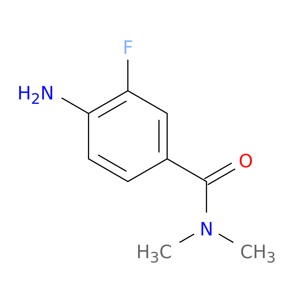 4-Amino-3-fluoro-N,N-dimethylbenzamide