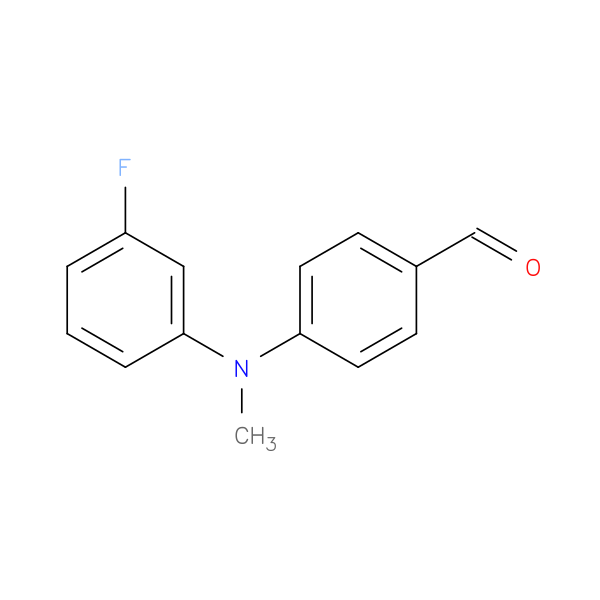 4-((3-Fluorophenyl)(methyl)amino)benzaldehyde