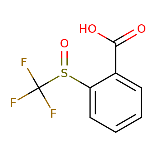 2-trifluoromethanesulfinylbenzoic acid