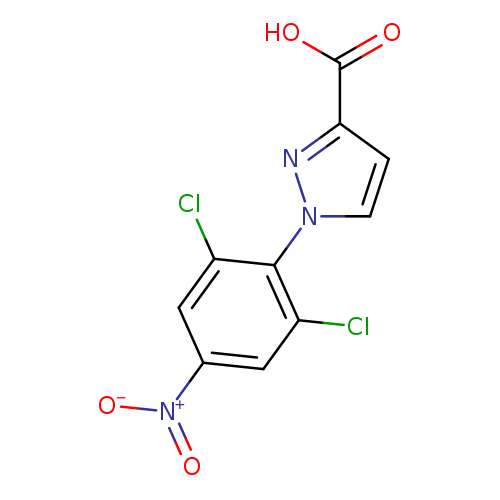 1-(2,6-dichloro-4-nitrophenyl)-1H-pyrazole-3-carboxylic acid