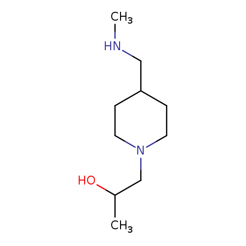1-(4-[(Methylamino)methyl]piperidin-1-yl)propan-2-ol