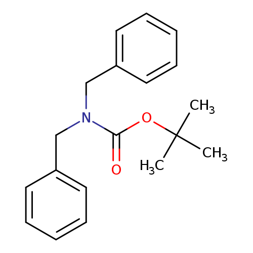 Carbamic acid, N,N-bis(phenylmethyl)-, 1,1-dimethylethyl ester