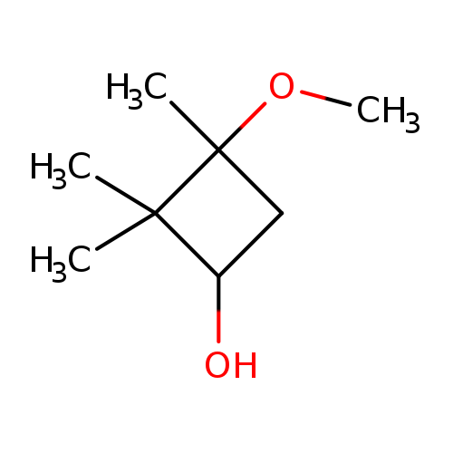 3-methoxy-2,2,3-trimethylcyclobutan-1-ol