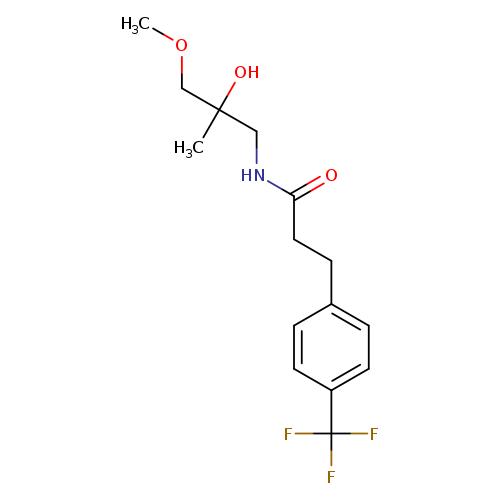 N-(2-hydroxy-3-methoxy-2-methylpropyl)-3-[4-(trifluoromethyl)phenyl]propanamide
