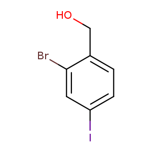 Benzenemethanol, 2-bromo-4-iodo-