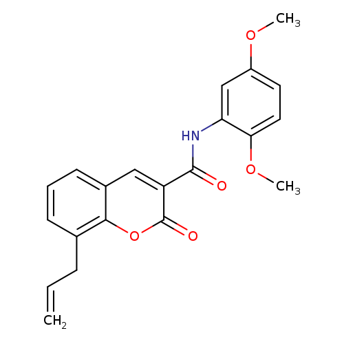 N-(2,5-dimethoxyphenyl)-2-oxo-8-(prop-2-en-1-yl)-2H-chromene-3-carboxamide