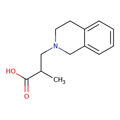 3-(3,4-Dihydroisoquinolin-2(1h)-yl)-2-methylpropanoic acid